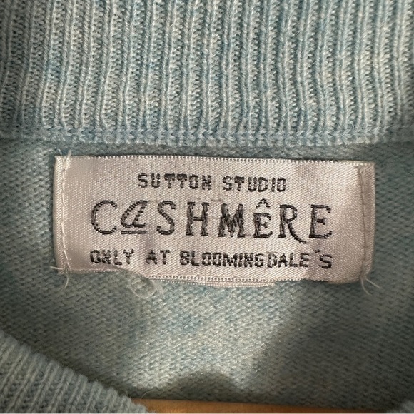 Vintage Sutton Studio for Bloomingdales 100% cashmere sweater, no size tag - Picture 5 of 5